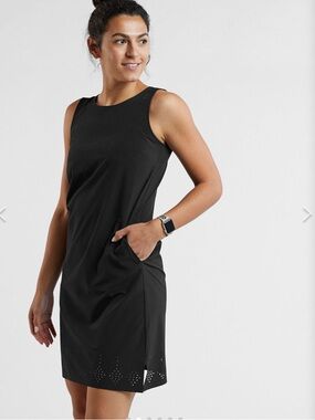 Title Nine Unconventional Dress in Black with Pockets Small
